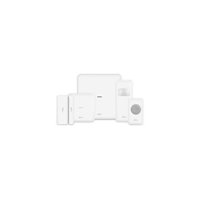 Device Kit List: 1*Alarm Hub, 1*Motion Detector, 1*Door Sesor 1*Water Leak Dedector AP100
